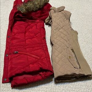 Zara/American Rag Puffer Vest Bundle small